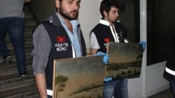 Çalınan 11 tablo Dolapdere'de bulundu