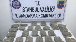 Jandarmadan D-100'de uyuşturucu operasyonu