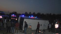 Manisa'da zincirleme kaza: 21 yaralı