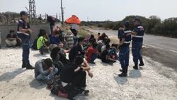 Çanakkale’de 101 mülteci yakalandı