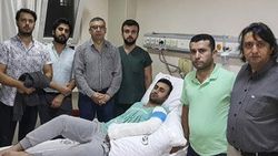 Adana'da hasta doktorunun kolunu kırdı