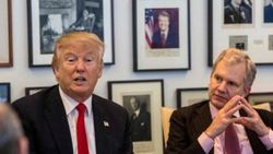 Trump New York Times muhabirleriyle görüştü