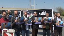 Mert Aydın için Boğaziçi Köprüsü'nde eylem yapıldı