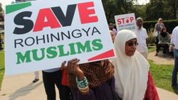 Kanada'da Arakan protestosu
