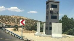 Diyarbakır-Mardin karayoluna zırhlı güvenlik kuleleri