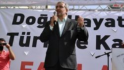 Fadıl Akgündüz Siirt'te otomobilli miting İZLE