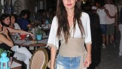 Fahriye Evcen çok gergin