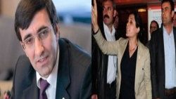 Bakan terör dedi BDP'liler salonu terk etti