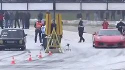 Murat 124 Ferrari'ye kafa tuttu - İzle