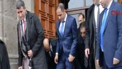 Feyzioğlu şehitler için namaz kılıp dua etti