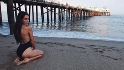 Dilan Çiçek Amerika'da tatil yapıyor