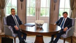 Başbakan Davutoğlu Hakan Fidan'ı kabul etti