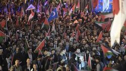 İstanbul'da İsrail protestoları