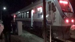 Hızlandırılmış tren yolda kaldı