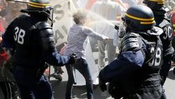 Fransa'da çalışma yasası protestosu