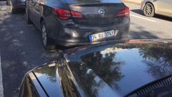 Maslak'ta zincirleme kaza