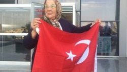 PKK'lıların yüzüne tükürmeye giden Fatma Teyze