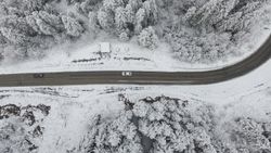 Kastamonu beyaz örtüyle kaplandı