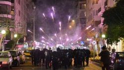 İzmir'de izinsiz gösteri: 22 gözaltı