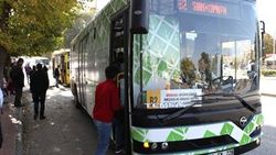 Gaziantep’te elektrikli otobüsler yollarda