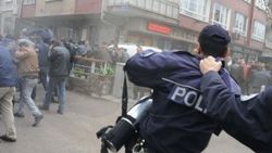 Gaziantep'te esnafa polis müdahalesi