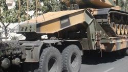 Şanlıurfa'dan Karkamış'a tank sevkiyatı