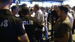 Bayram alışverişinde sinir krizi geçirdi