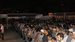 Gazze şehitleri için Fatih'te gıyabi cenaze namazı