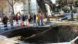 Ordu’da sahil yolu çöktü