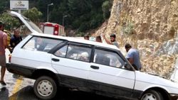 Otostopçunun eli trafik kazasında koptu