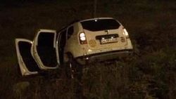 Giresun'da 'dur' ihtarına uymayan sürücü polislere çarptı
