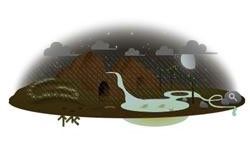 Google'dan hareketli Doodle