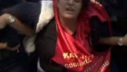 İzinsiz gösteri 30 saniye sürdü