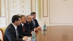 Abdullah Gül, Azerbaycan Cumhurbaşkanı Aliyev ile görüştü