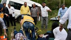 Gümüşhane'de kaza: 7 yaralı