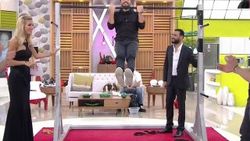 Yusuf Güney ve Alişan'ın barfiks çekişmesi İZLE