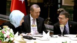 Erdoğan, Aziz Sancar onuruna akşam yemeği verdi