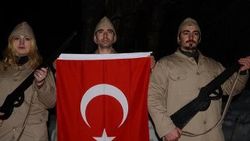 Sarıkamış'ta şehitlere saygı nöbeti