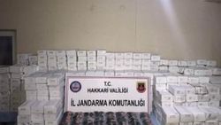 Hakkari'de kaçak güneş gözlüğü operasyonu