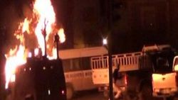 Hakkari'de Cizre protestosu