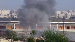 Halep'te varil bombalı saldırı: 17 ölü