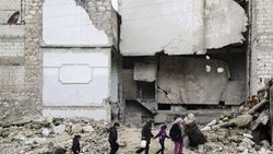 Halep'te savaş yeniden şiddetlendi