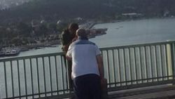 Haliç Köprüsü'nde intihar girişimi