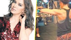 Hande Ataizi spor salonuna kamp kurdu