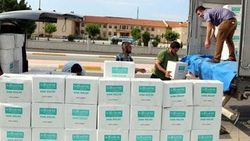 Türk yardım kuruluşundan Nijeryalı mültecilere yardım