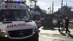 Patlamada yaralananlar hastanelere kaldırıldı