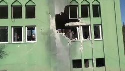 Hatay'da roket mermisi camiyi vurdu