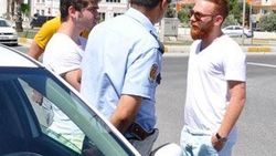 Dur ihtarına uymayan araçtan 'Havuç' Furkan Kızılay çıktı
