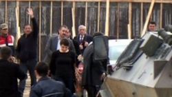 HDP heyeti Kobani'ye geçti