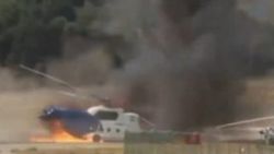 Rusya'da helikopter düştü: 2 ölü İZLE